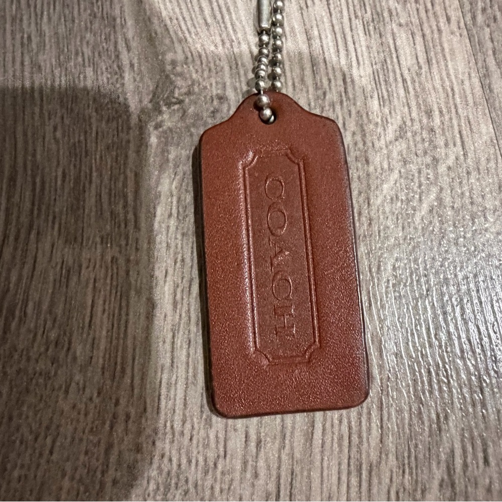 Coach Vibrant Pink Keychain - Picture 3 of 3